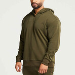 Code Urban Hoodie // Mid Khaki (Small)