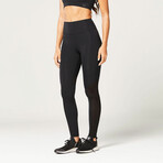 Women's Code Live-in leggings // Black (X-Small)