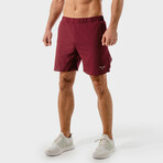 Dry Tech 2.0 Shorts // Maroon (Small)