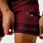 Dry Tech 2.0 Shorts // Maroon (Small)