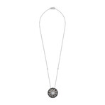18K White Gold Diamond Necklace // 20" // New