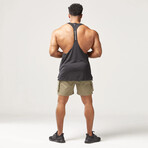 Code Split Stringer // Black (Small)