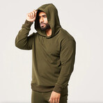 Code Urban Hoodie // Mid Khaki (Small)