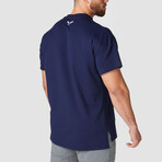 Bodybuilding Tee // Navy (Small)