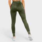 Women's She Wolf Do Knot Joggers // Olive (X-Small)
