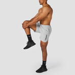 Warrior Shorts // Light Gray (Small)