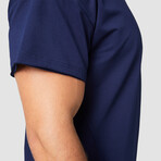 Bodybuilding Tee // Navy (Small)