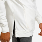 Statement Hoodie // Pearl White (Small)