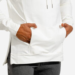 Statement Hoodie // Pearl White (Small)