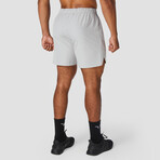 Warrior Shorts // Light Gray (Small)