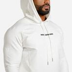 Statement Hoodie // Pearl White (Small)