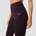 Women's Hera High Waisted Leggings // Burgundy (X-Small)