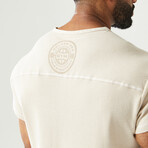 Golden Era Waffle Short Sleeve Top // Gray Morn (Small)