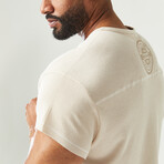 Golden Era Waffle Short Sleeve Top // Gray Morn (Small)