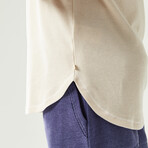 Golden Era Waffle Short Sleeve Top // Gray Morn (Small)