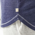 Golden Era Waffle Short Sleeve Top // Patriot Blue (Small)