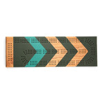 Chevrons Cribbage Board