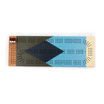 Mountains Cribbage Board