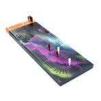 Aurora Borealis Cribbage Board