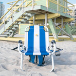 The Perfect Beach Chair // Blue