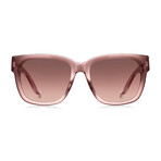 Givenchy // Women's Oversize Square Sunglasses // Pink + Brown Pink