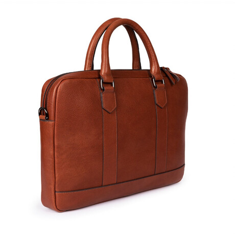 Briefcase // Tobacco