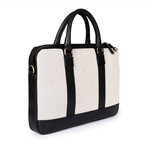 Briefcase // Patrol Leather + Canvas
