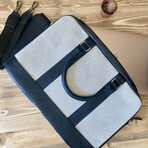 Briefcase // Patrol Leather + Canvas
