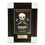 Bam Margera // Signed Jackass Poster + Framed