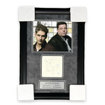 Michael Imperioli & Steve Schirrpa // Sopranos // Signed Cut + Framed