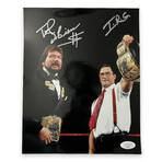 Ted DiBiase & I.R.S // Signed Photograph