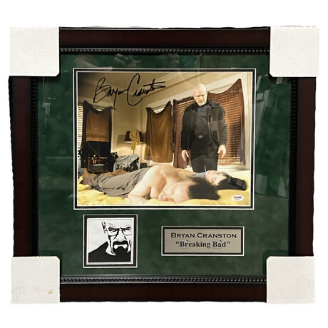 Bryan Cranston // Breaking Bad // Signed Photograph + Framed