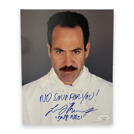 Larry Thomas // Seinfeld // Signed Photograph + Inscriptions Ver. 1
