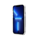 BMW Hard Case // Blue Line + Big Logo // Black (iPhone 13 Pro)