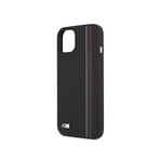 BMW Silicone Hard Case // Tricolor Line // Black (iPhone 13)