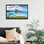 Bora Bora Island, French Polynesia I by Matteo Colombo (18"H x 26"W x 0.75"D)