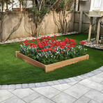 Vegetable Flower Garden Bed // Set of 3 (24"L x 24"W x 6"H)