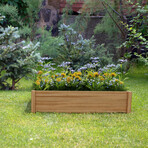 Vegetable Flower Garden Bed // Set of 3 (24"L x 24"W x 6"H)