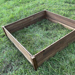 Vegetable Flower Garden Bed // Set of 3 (24"L x 24"W x 6"H)