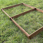 Vegetable Flower Garden Bed // Set of 3 (24"L x 24"W x 6"H)