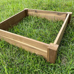 Vegetable Flower Garden Bed // Set of 3 (24"L x 24"W x 6"H)