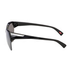 Women's Trailing Point Sport Polarized Sunglasses // Polished Black + Prizm Black