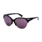 Women's Trailing Point Sport Sunglasses // Polished Black + Prizm Road Black