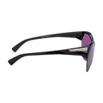 Women's Trailing Point Sport Sunglasses // Polished Black + Prizm Road Black