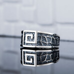 Symbol Ornament Ring // Silver (8)