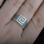 Symbol Ornament Ring // Silver (8)