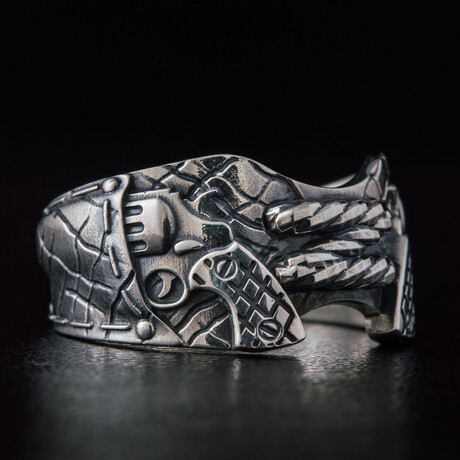 Revolver Ornament Ring // Silver (6)