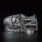 Revolver Ornament Ring // Silver (10)