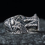 Revolver Ornament Ring // Silver (10)