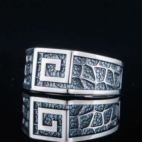 Symbol Ornament Ring // Silver (6)